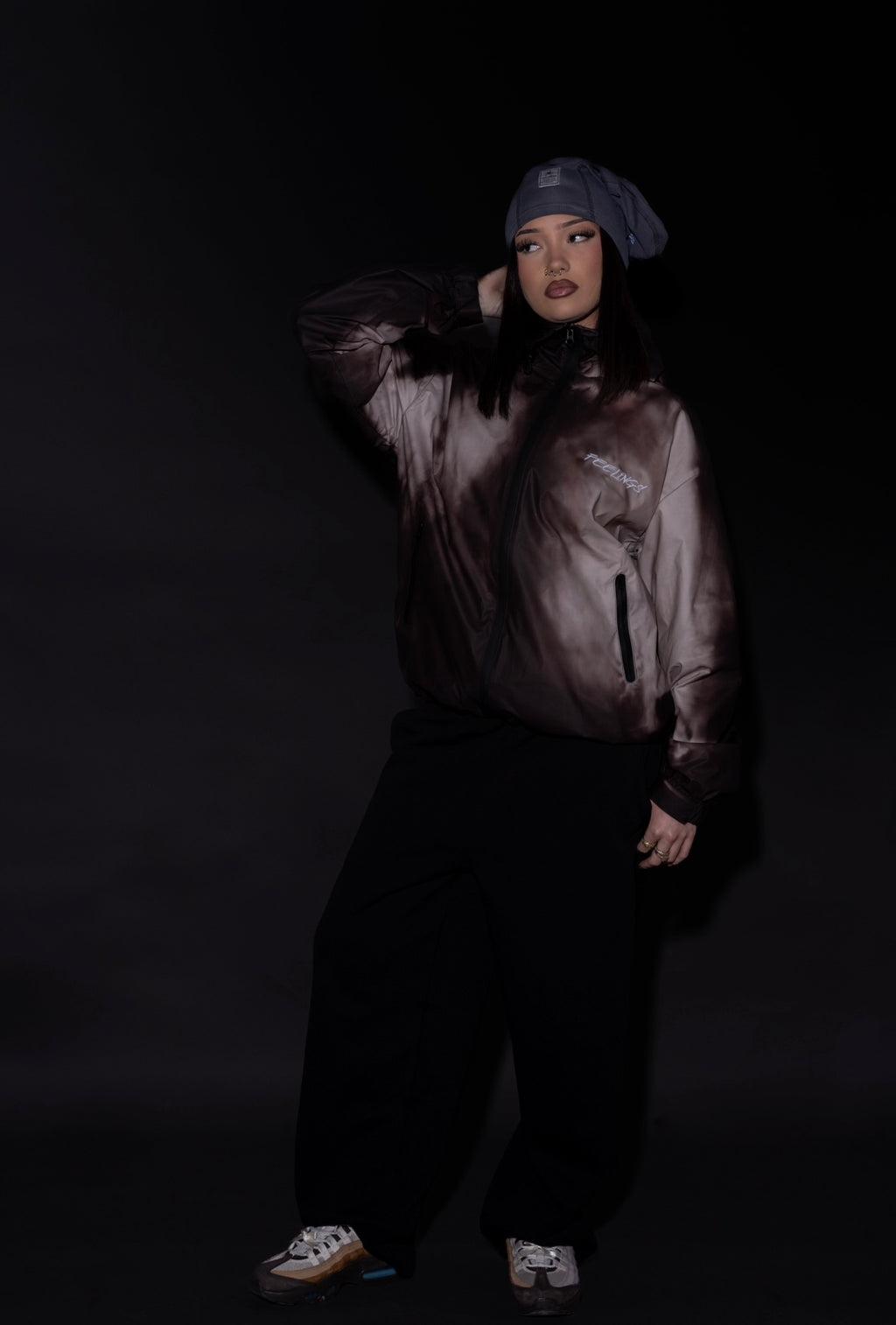 Veste noir " Heat reactive "