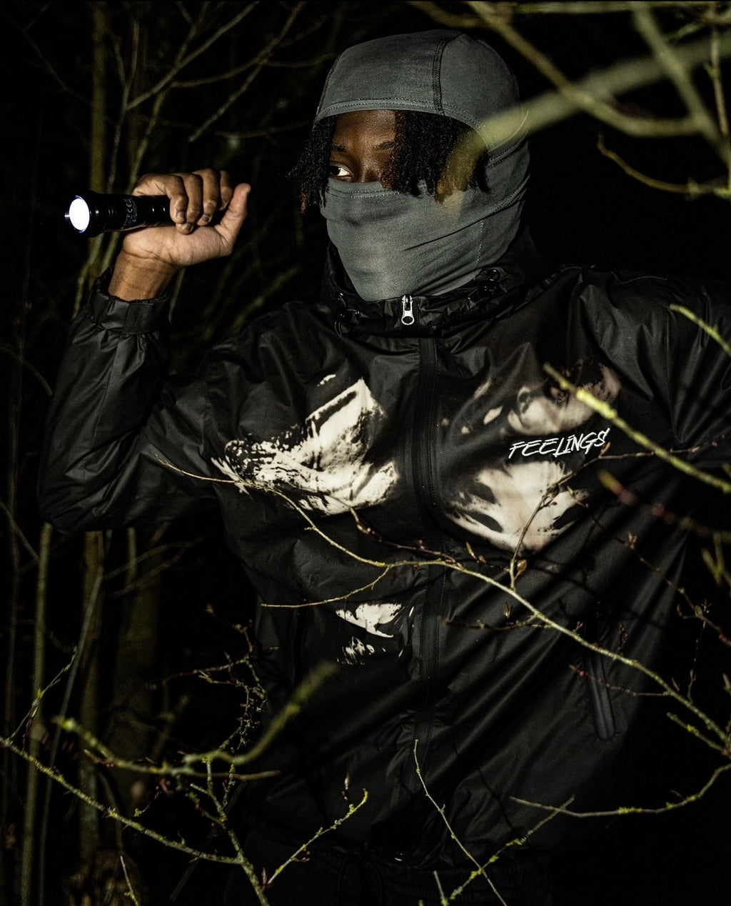 Veste noir " Heat reactive "